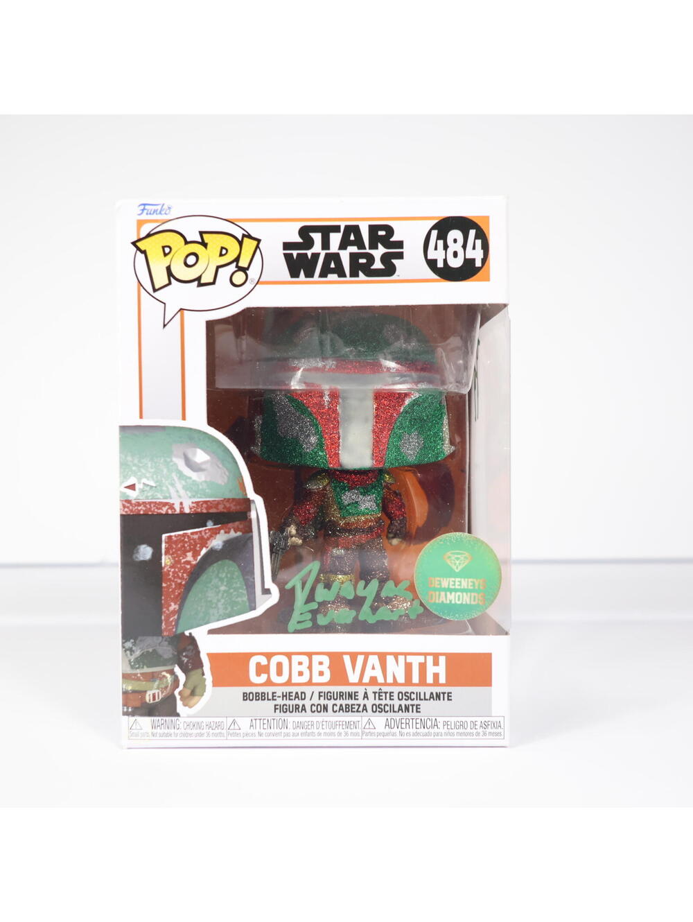 Custom Star Wars Funko Pop Cobb Vanth #484 by Deweenys Diamonds
